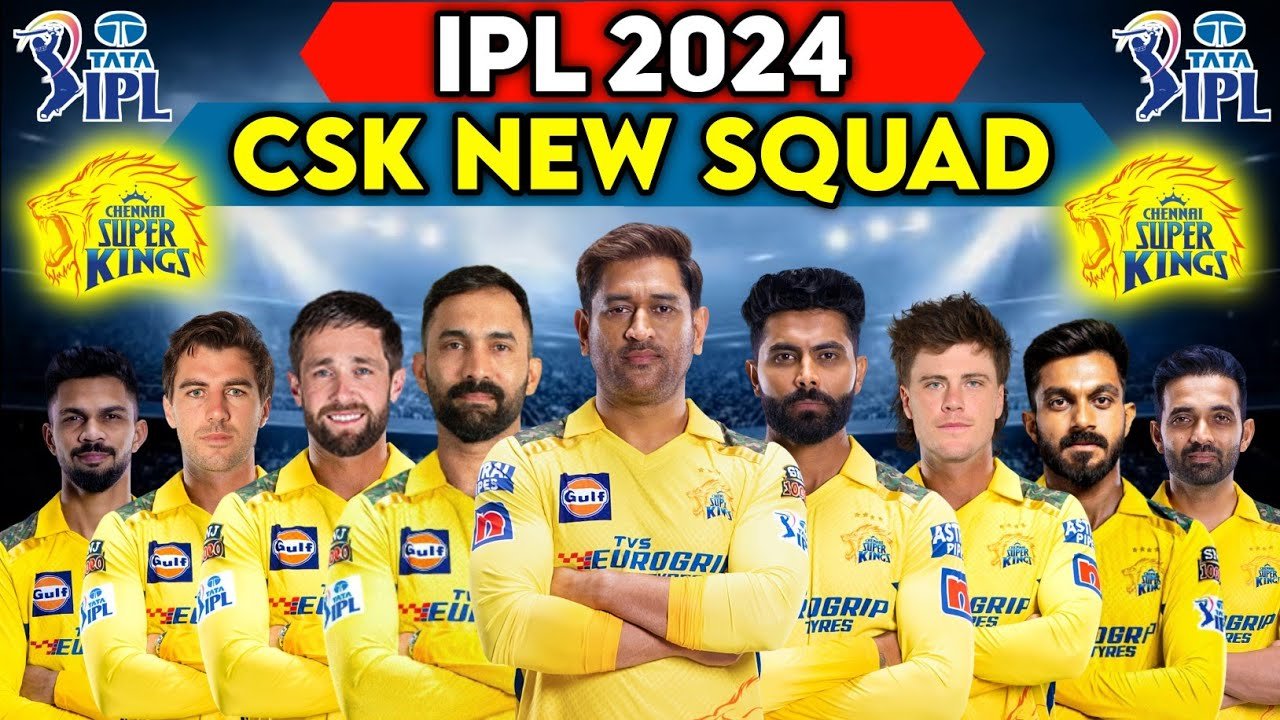 CSK PLAYERS LIST 2024 Chennai Super King Full Squad Lists IPL 2024